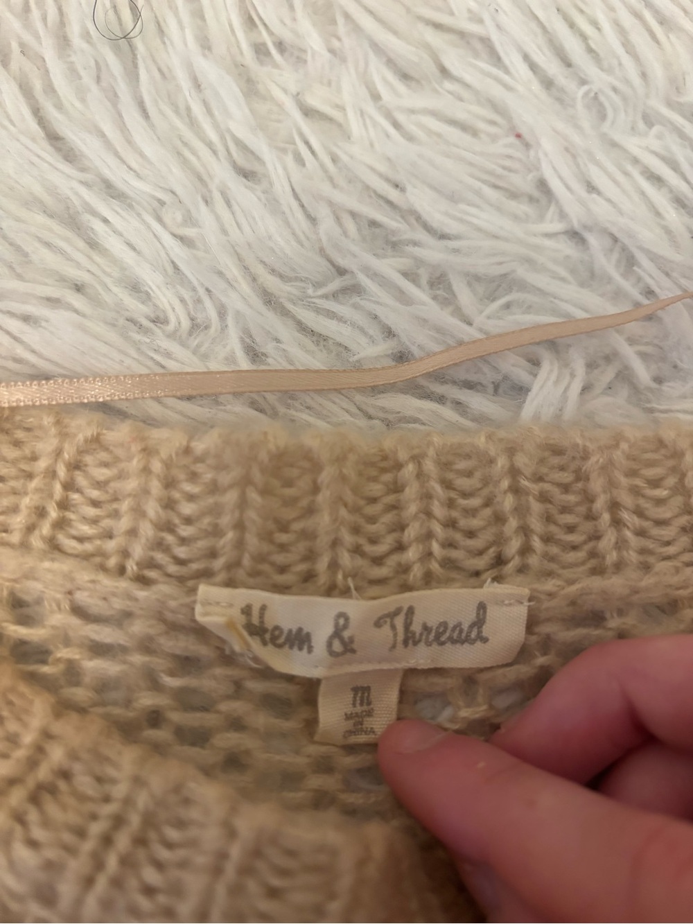 Hem & Thread sweater - Picture 3 of 3